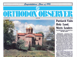 Orthodox Observer - Historic First Meeting between Patriarch, Pope (August 1995)